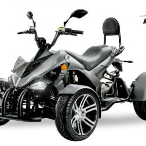 ATV electric SPY Racing Eco Quad 4000W 72V 100Ah baterie litiu-ion, culoare neagra