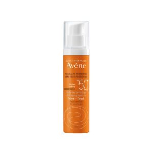 Crema pentru protectie solara cu SPF 50+ Anti-Age Nuantatoare, 50ml, Avene
