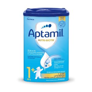 Lapte praf NUTRI-BIOTIK 1+ pentru 1-2 ani, 800g, Aptamil