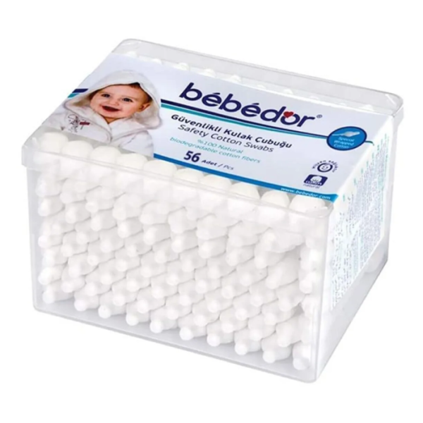 Betisoare cu opritor, 56 bucati, BebeDor