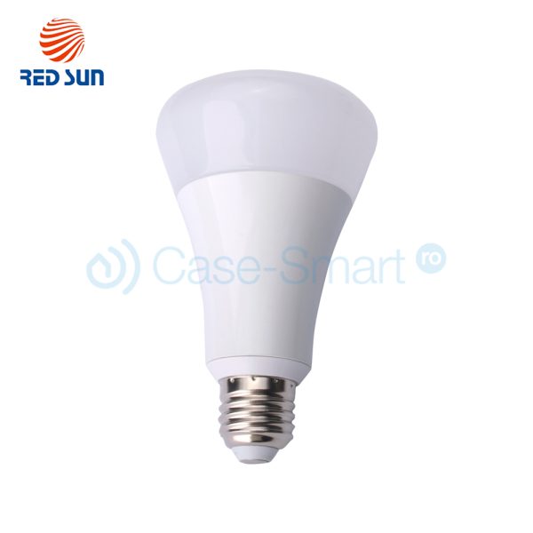 Bec inteligent LED RGB wireless Red Sun, control de pe aplicatie mobila Red Sun RS-P0105-5W