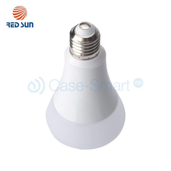 Bec inteligent LED RGB wireless Red Sun, control de pe aplicatie mobila Red Sun RS-P0105-5W