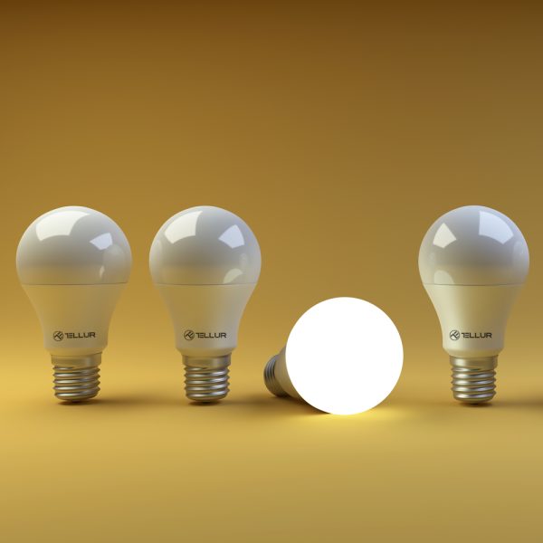 Bec inteligent LED Tellur, Wireless, E27, 10W, 1000lm