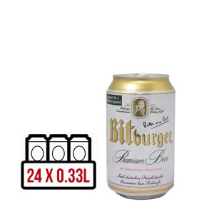 Bitburger Premium Pils BAX 24 dz. x 0.33L