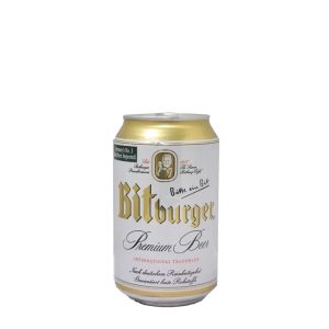 Bitburger Premium Pils - doza - 0.33L