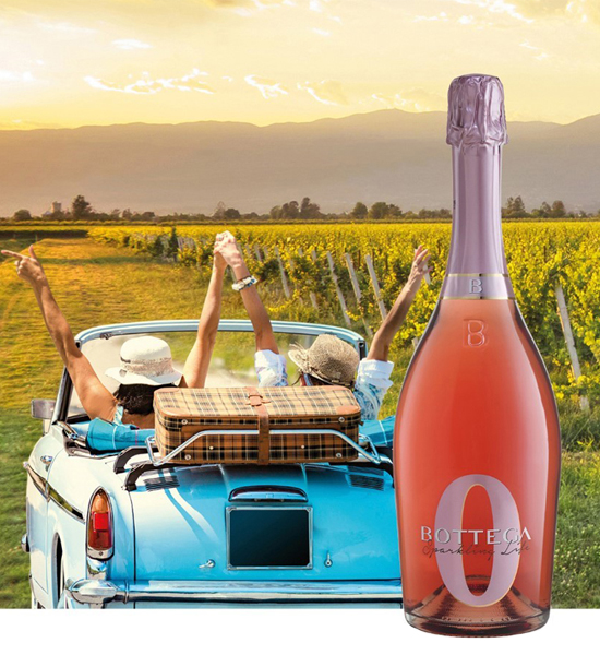 Bottega Sparkling Life Rose Non-alcoolic 0.75L