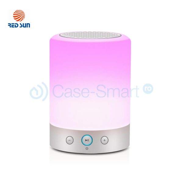 Boxa si lampa inteligenta, portabila cu touch, bluetooth 4.0, RS-WBSL-L7