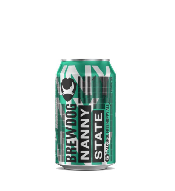 Brewdog Nanny State Alcohol Free Hoppy Ale - doza - 0.33L