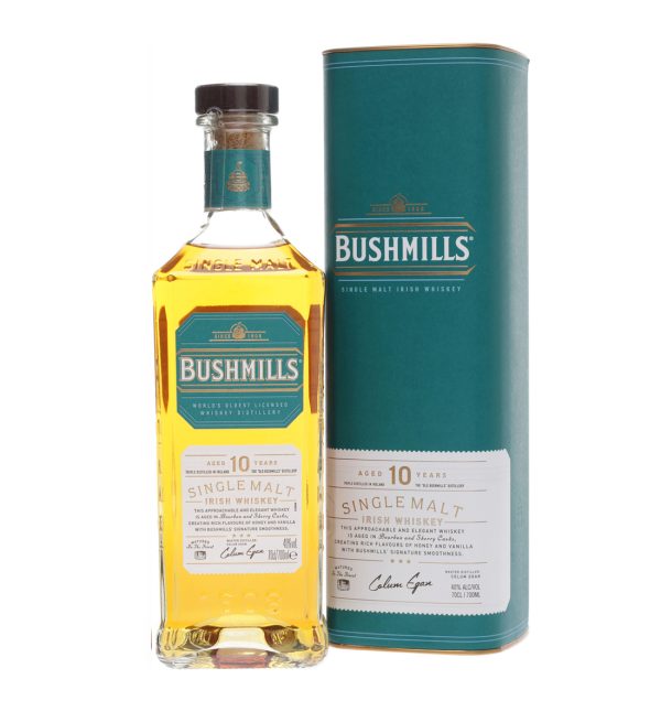 Bushmills Triple Distilled Single Malt Whiskey 10 ani 0.7L