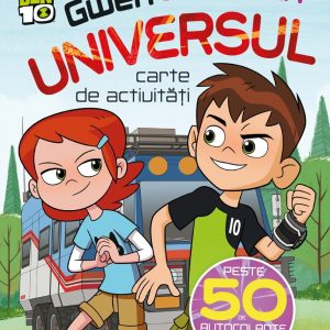 Carte de activitati cu autocolante - Ben Ten si Gwen