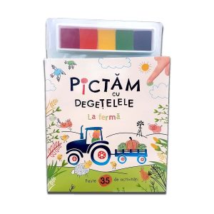 Carte Editura Litera, Pictam cu degetelele, La Ferma