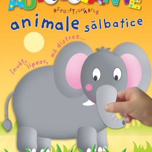 Animale salbatice, Autocolante repozitionabile, reeditare