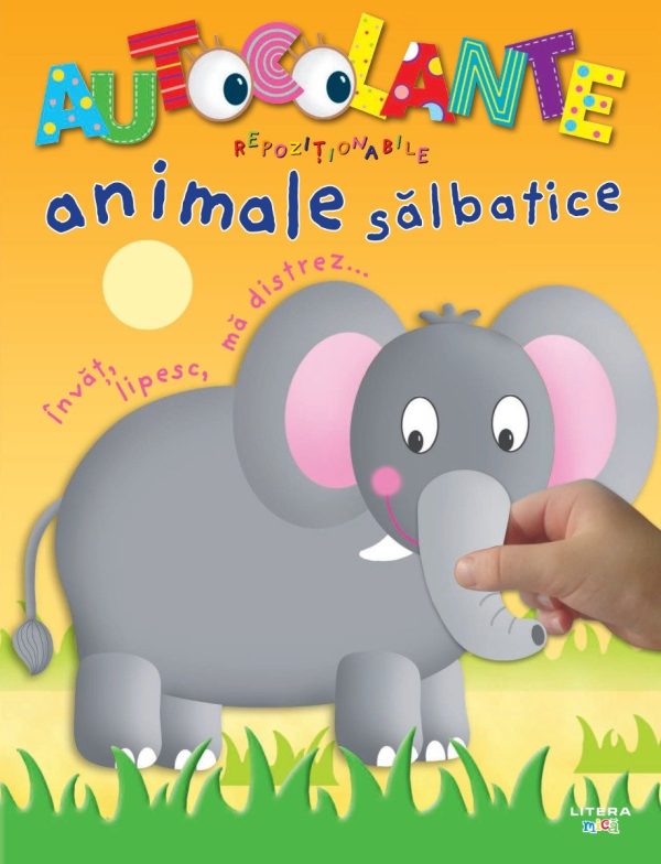 Animale salbatice, Autocolante repozitionabile, reeditare