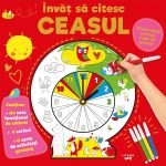 Invat sa citesc ceasul. Coloreaza ceasul cum iti place!