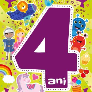 Activitati cu autocolante. 4 ani