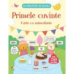 Carte Editura Litera, Ma pregatesc de scoala. Primele cuvinte. Carte cu autocolante