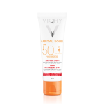 Crema antioxidanta antirid 3 in 1 SPF 50 Capital Soleil, 50 ml, Vichy