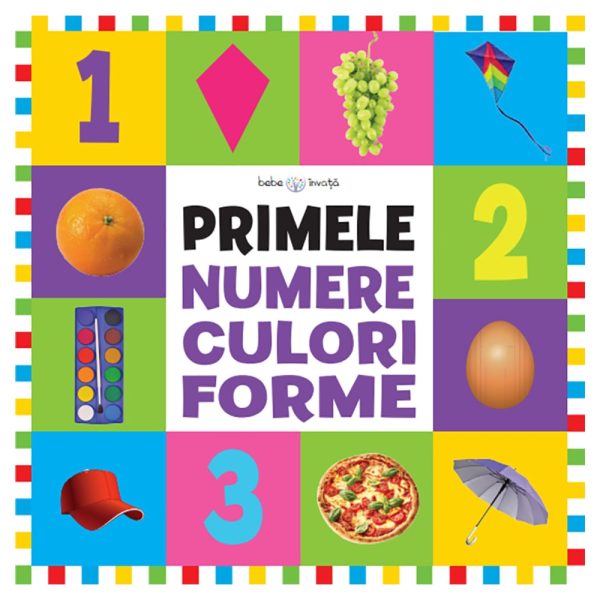 Carte Editura Litera, Bebe invata. Primele numere, culori, forme. Format mare