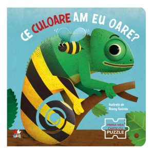 Carte Editura Litera, Ce culoare am eu oare? Prima mea carte cu puzzle
