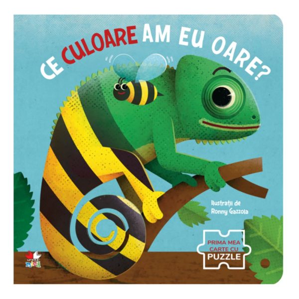 Carte Editura Litera, Ce culoare am eu oare? Prima mea carte cu puzzle