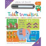 Carte Editura Litera, Vreau sa invat, Tabla inmultirii