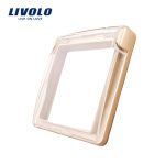 Capac de protectie rezistent la apa pentru prizele din sticla Livolo