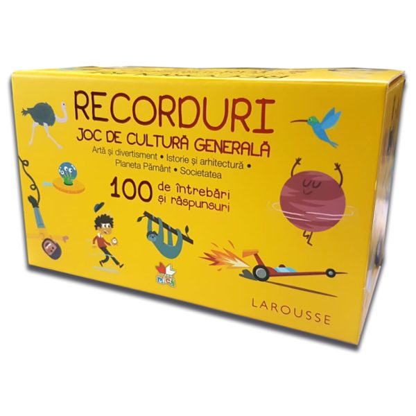 Carte Editura Litera, Recorduri. Joc de cultura generala. 100 de intrebari si raspunsuri