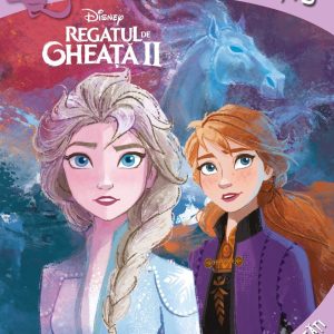 Disney, Regatul de Gheata II. Citeste, coloreaza, lipeste