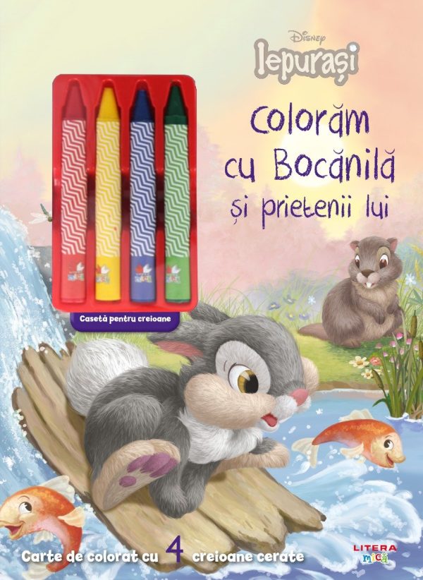 Disney, Iepurasi. Coloram cu Bocanila si prietenii lui