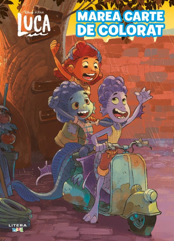 Disney Pixar, Luca. Marea carte de colorat