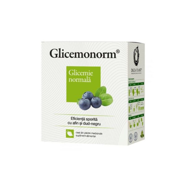 Ceai Glicemonorm, 50g, Dacia Plant