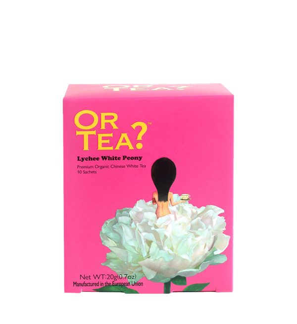 Or Tea Lycheee White Peony Pillow Organic Tea 20g