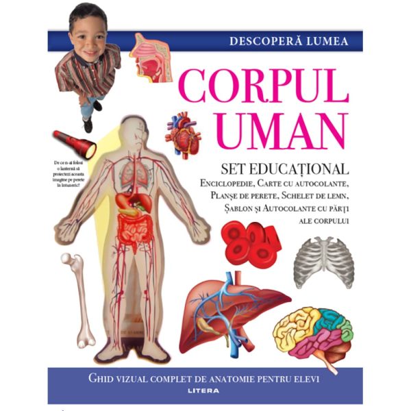 Carte Editura Litera, Descopera Lumea, Corpul uman