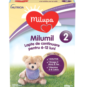 Lapte praf Milumil PreciNutri, incepand de la 6 luni, 600 g, Milupa
