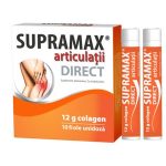 Supramax articulatii Direct 12g colagen, 10 fiole, Zdrovit