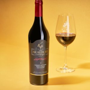 Bravoure by Chateau Cristi Single Vineyards Cabernet Sauvignon, Merlot, Shiraz, Rara Neagra - Vin Rosu Sec - Republica Moldova - 0.75L