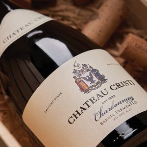 Chateau Cristi Chardonnay Barrel Fermented - Vin Sec Alb - Republica Moldova - 0.75L