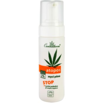 Cannaderm Atopos Cleansing foam spuma de curatat