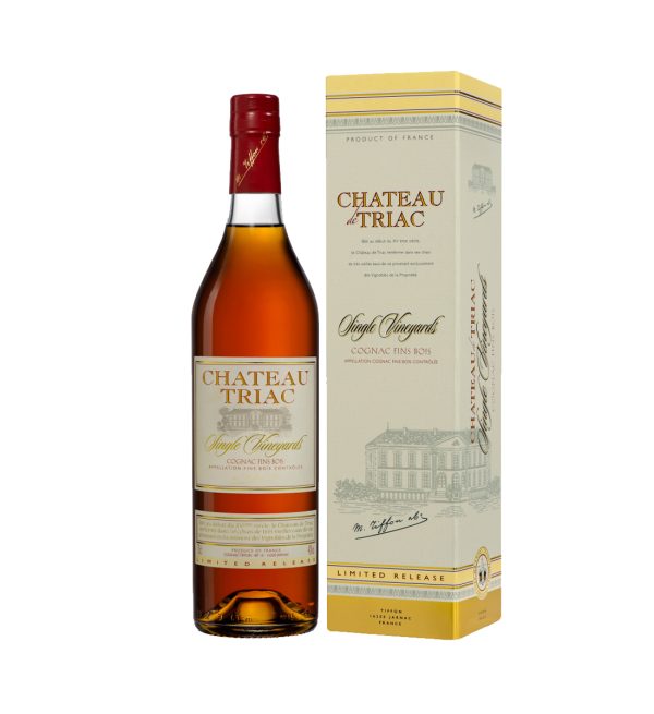 Cognac Chateau de Triac Single Vineyards Fins Bois - Limited Release - 0.7L