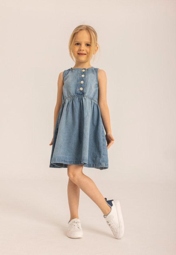 Rochie fara maneci, Minoti, Albastru
