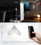 Telecomanda cu Touch Screen Livolo din sticla