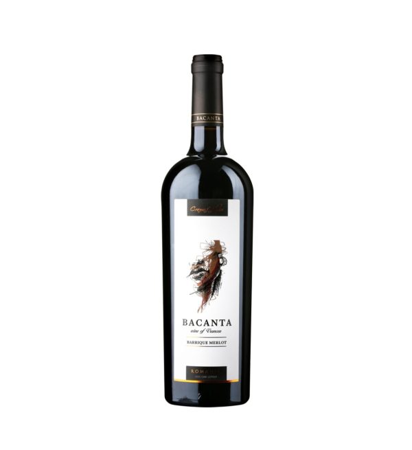 Girboiu Bacanta Barrique Merlot DOC - Vin Rosu Sec - Romania - 0.75L