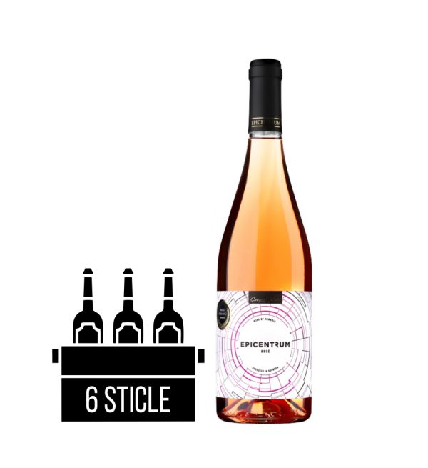 Girboiu Epicentrum Roze BAX 6 st x 0.75L - Vin Rose Sec - Romania
