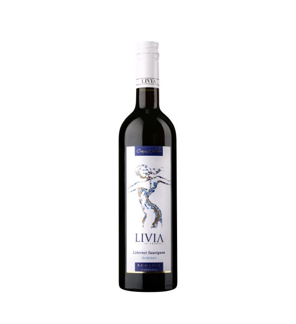 Girboiu Livia Cabernet Sauvignon IG - Vin Rosu Demisec - Romania - 0.75L