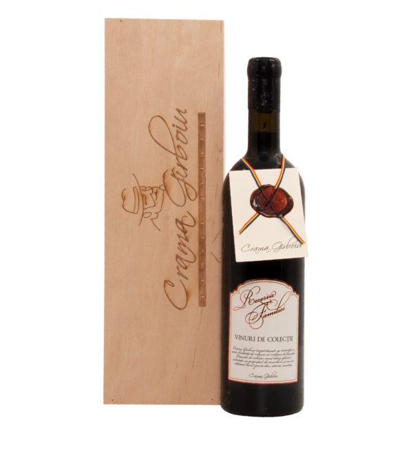 Girboiu Rezerva Familiei Barrique Feteasca Neagra 2014 Cutie Lemn - Vin Rosu Sec - Romania - 0.75L
