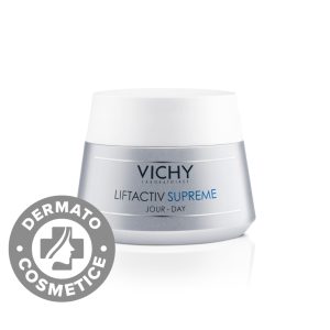 Crema de zi antirid si fermitate pentru ten normal-mixt Liftactiv Supreme, 50ml, Vichy