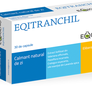 Eqitranchil calmant natural de zi, 30 capsule, Eqigeno