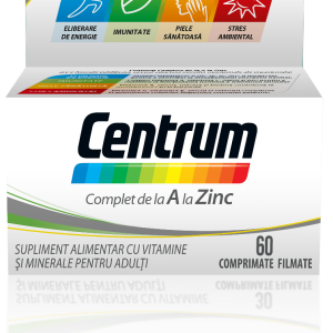 CENTRUM A-ZINC FL*60CPR FILM