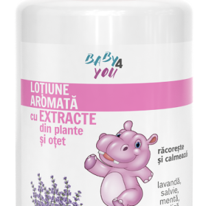 Lotiune aromata cu extracte din plante cu otet Baby4You, 100ml, Tis Farmaceutic