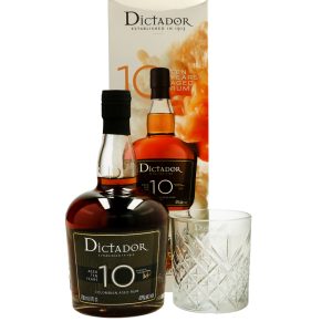 Dictador Rom 10 ani Gift Set 0.7L
